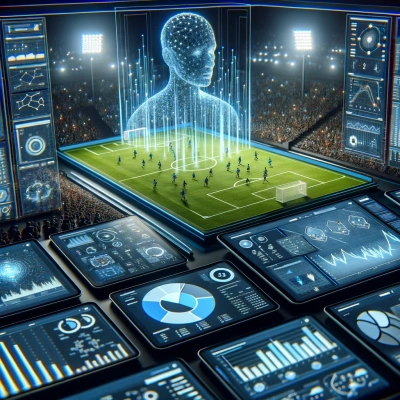 ein KI-System, das Sportdaten mithilfe komplexer Algorithmen analysiert