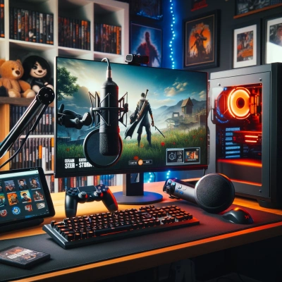 ein Setup, um optimal zu streamen
